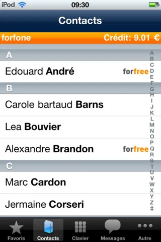 Forfone frr