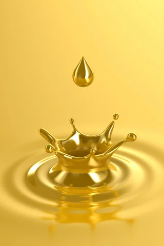 Liquid-Gold-3D-iPhone-Wallpaper