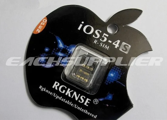 RSIM desimlock iPhone 4S