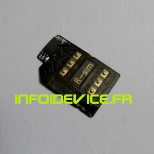R-Sim desimlock iPhone 4
