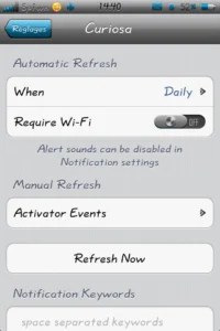 Curiosa cydia iphone 1