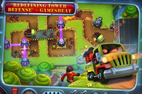 Fieldruner 2 disponible sur iPhone Fieldruner 2 disponible sur iPhone