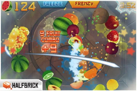 Fruit Ninja mis à jour sur l'App Store