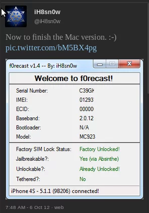 F0recast pour Mac