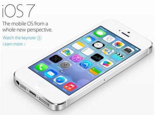 Apple dévoile iOS 7
