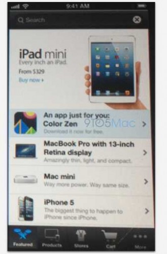 Rumeur Apple Store - Info iDevice