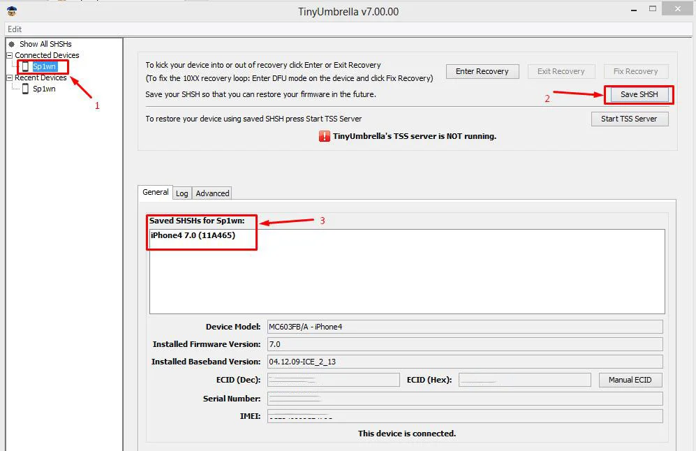 sauvegarde shsh iOS 7 - Info iDevice