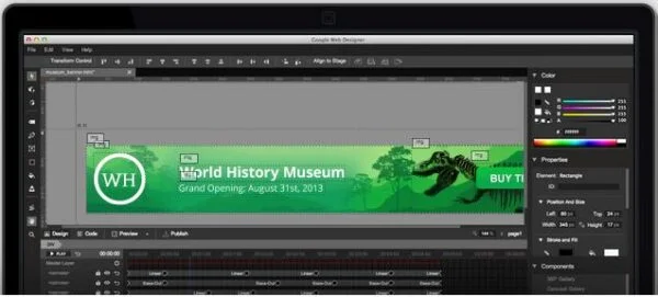 Google Web Designer - Info iDevice