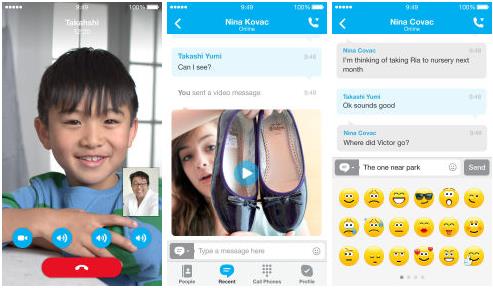 Skype iOS 7-InfoiDevice