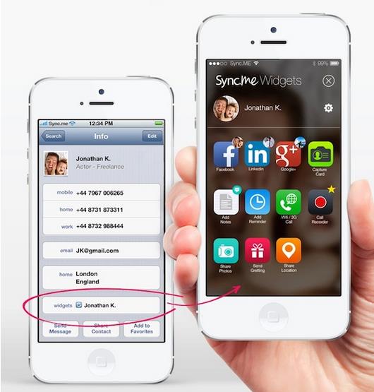 sauvegarder vos contacts avec Sync.Me-Info iDevice