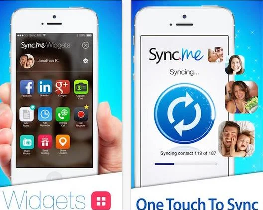 synchroniser vos contacts avec Sync.Me-Info iDevice