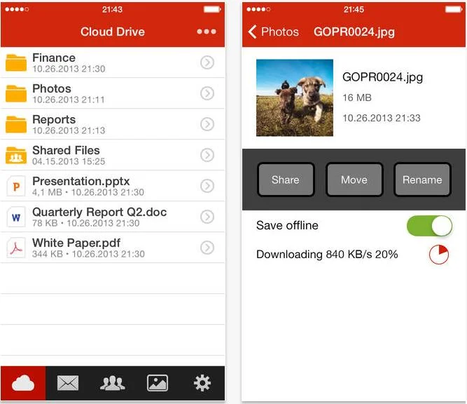 MEGA disponible pour iPhone,iPad , iPod Touch-Info iDevice