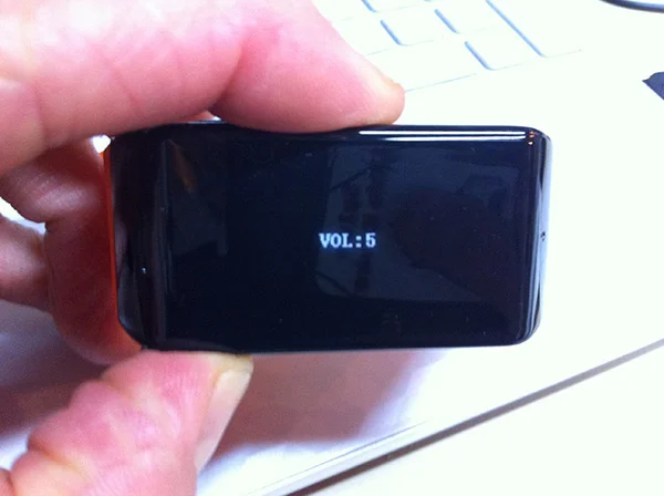 modifier le volume MyKronoz ZeWatch-Info iDevice