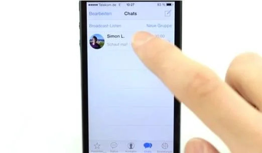 vidéo WhatsApp iOS 7-Info iDevice