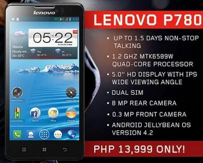 Lenovo P780-Info iDevice
