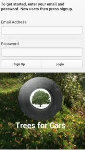 Trees for Cars-Info iDevice