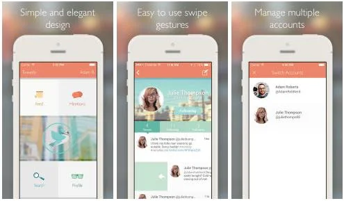 Tweetly pour iPhone et iPad-Info iDevice