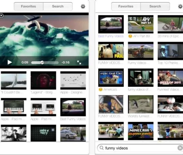 iVideo HD youtube-Info iDevice