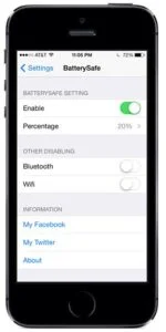 BatterySafe Cydia Phone-Info iDevice