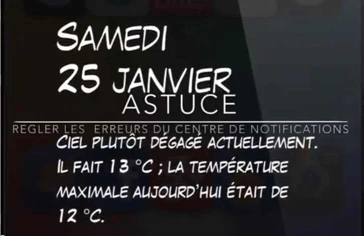 erreurs affichage météo sur iphone-Info IDevice