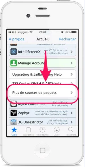 plus de sources cydia -Info iDevice