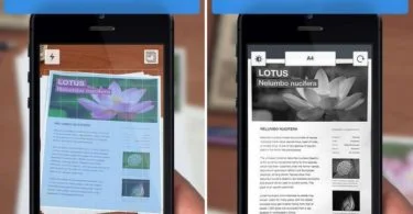 screenshot de l'application scanner pro pour iPhone et iPad
