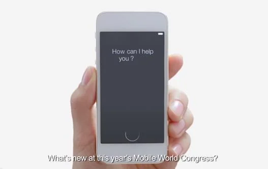 photo de la vidéo Huawei utilisant l'iPhone et Siri