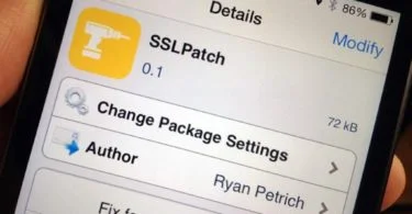 image du tweak SSLPatch sur Cydia