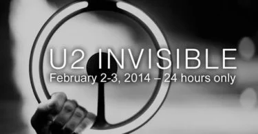 image du single Invisible de U2