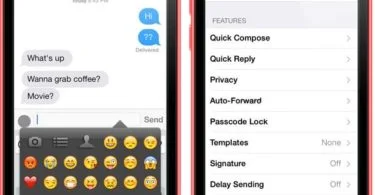 bitesms 8.0 sur iPhone 5C