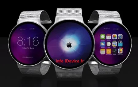 image du dernier concept d'iWatch Apple