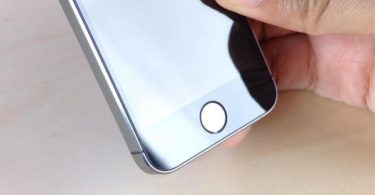 image d'un hypothétique iPhone 6 équipé d'un écran en verre saphir