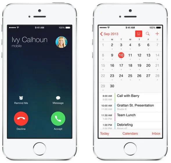 iOS 7.1 sur iPhone 5S