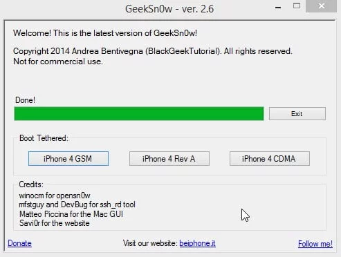 Jailbreak Iphone 4 Ios 7.1 Geeksn0w Infoidevice 6
