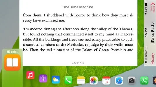 Auxo 2 iOS 7 mode paysage