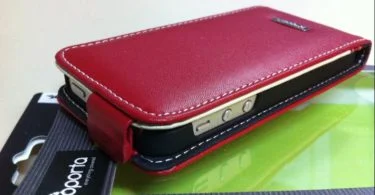 étui pour iPhone 5S-5 en cuir et aluminium Proporta