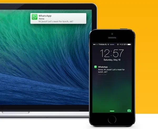 Notifyr notifications iphone sur mac