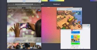 OS Experience multitache iPad