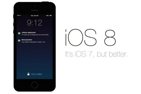tout sur iOS 8 Apple