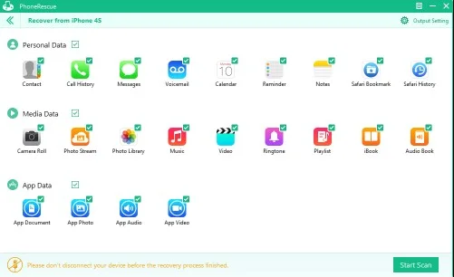 phonerescue retrouver ses données perdues sur iphone