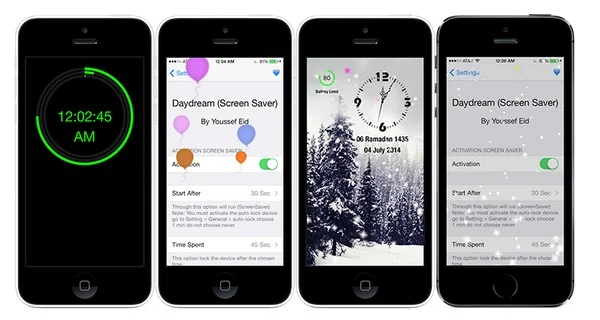 DayDreamer économiseur d'écran pour iPhone