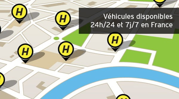 Hertz 24/7 location de véhicule