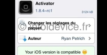 tweak activator compatible iOS 7.1.x