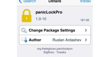 paniclockpro cydia