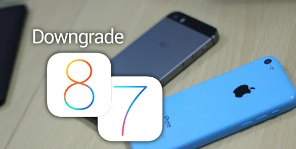 donwgrade ios 8