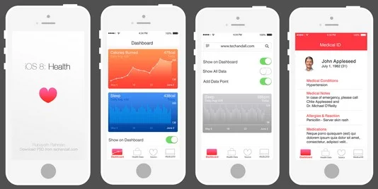 Health retiré de la bêta iOS 8.1.1