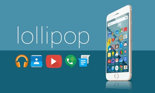 android lollipop sur iPhone