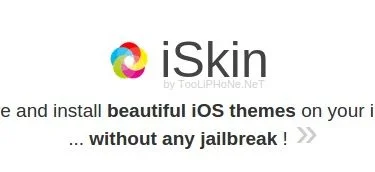 tooliphone iskin installer des thèmes sans jailbreak