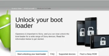 deverrouiller le bootloader sony xperia