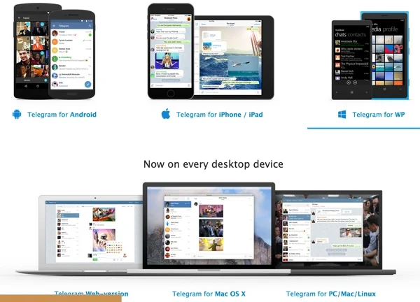 telegram messenger pour ios android mac windows linux-infoidevice